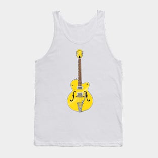 Solo Yellow Guitar Tank Top